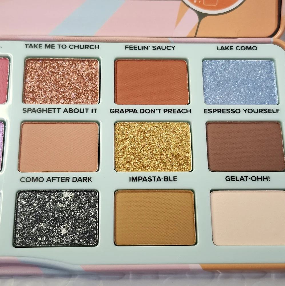 Too Faced Italian Spritz 12 Pan Eyeshadow Palette